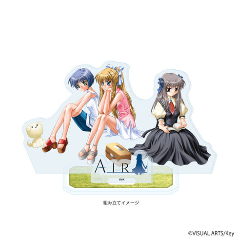 『AIR』アクリルスタンドプレート05/神尾観鈴&霧島佳乃&遠野美凪(公式イラスト)